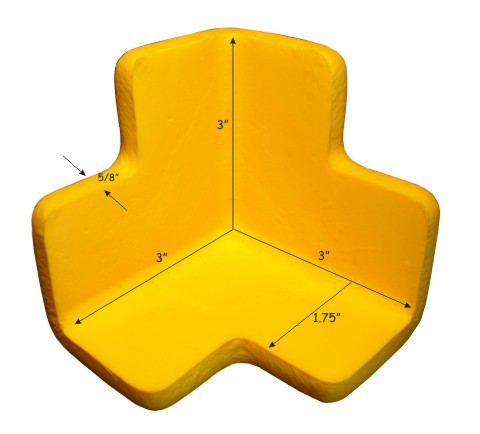 Corner Protectors On Savety Yellow Products